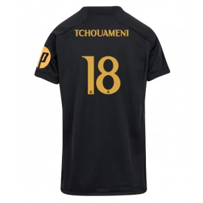 Real Madrid Aurelien Tchouameni #18 Tredje Tröja Kvinnor 2023-24 Kortärmad